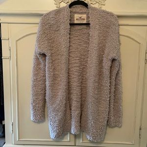 Hollister small cardigan fuzzy sweater
